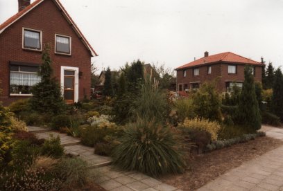 Het huis in augustus van 1986, voor alle veranderingen,